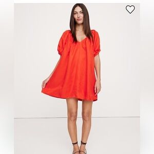 NWT Banana Republic Viscous -Linen Mini Dress